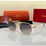 Cartier Tinted Sunglass Black Frame