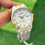 Casio 7AA White Dial Quartz 40mm