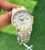 Casio 7AA White Dial Quartz 40mm