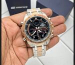 Casio Edifice ECB-900PB Black Blue Dial 45mm Quartz