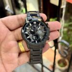 Casio Edifice EFR-303D World Map Black-Silver Chronograph 40mm - Image 2