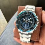 Casio Edifice EFR-539 Black Dial Chronograph 43mm