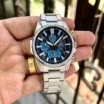 Casio Edifice EQB-1200D-2A Blue Chronograph 45mm Quartz
