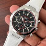 Casio Edifice EQS 800 Honda Type R White Chronograph 40mm