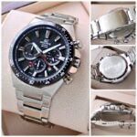 Casio Edifice EQS-800CDB 43mm Chronograph Stainless Steel - Image 2