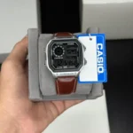 Casio Standard Multifunctional Square Dial Grey Body Quartz 40mm