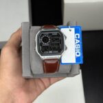 Casio Standard Square Dial Grey Body (7A) Quartz 38mm