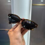 Celine Oval Brown Havana Sunglasses