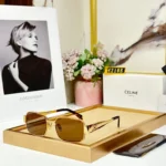Celine Unisex Sunglass - Black Frame with UV Protection