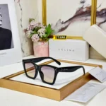Celine Wayfarer Black-Green Frame Sunglasses