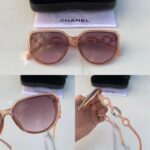 Chanel Cat-Eye Pink Sunglasses Plastic Frame - Image 5