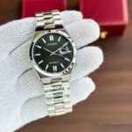 Citizen Nj015 Black Dial Stainless Steel Quartz 40mm