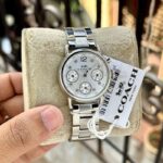 Coach CO14502942 White Dial Stainless Steel 35mm Chronograph - Image 2
