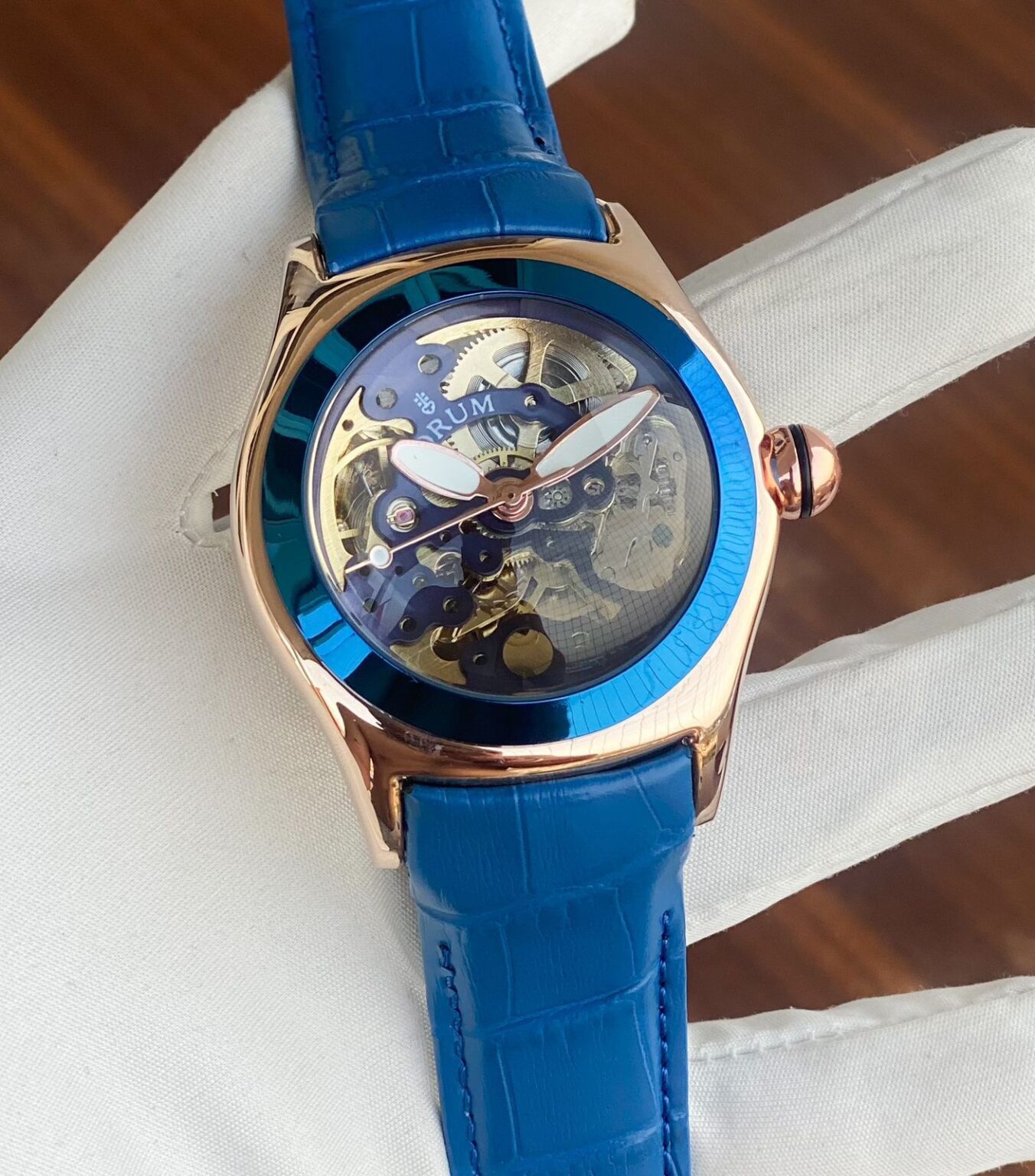 Corum-Automatic-44Mm-Blue-Leather-1 Corum Automatic 44Mm Blue Leather - Image 1