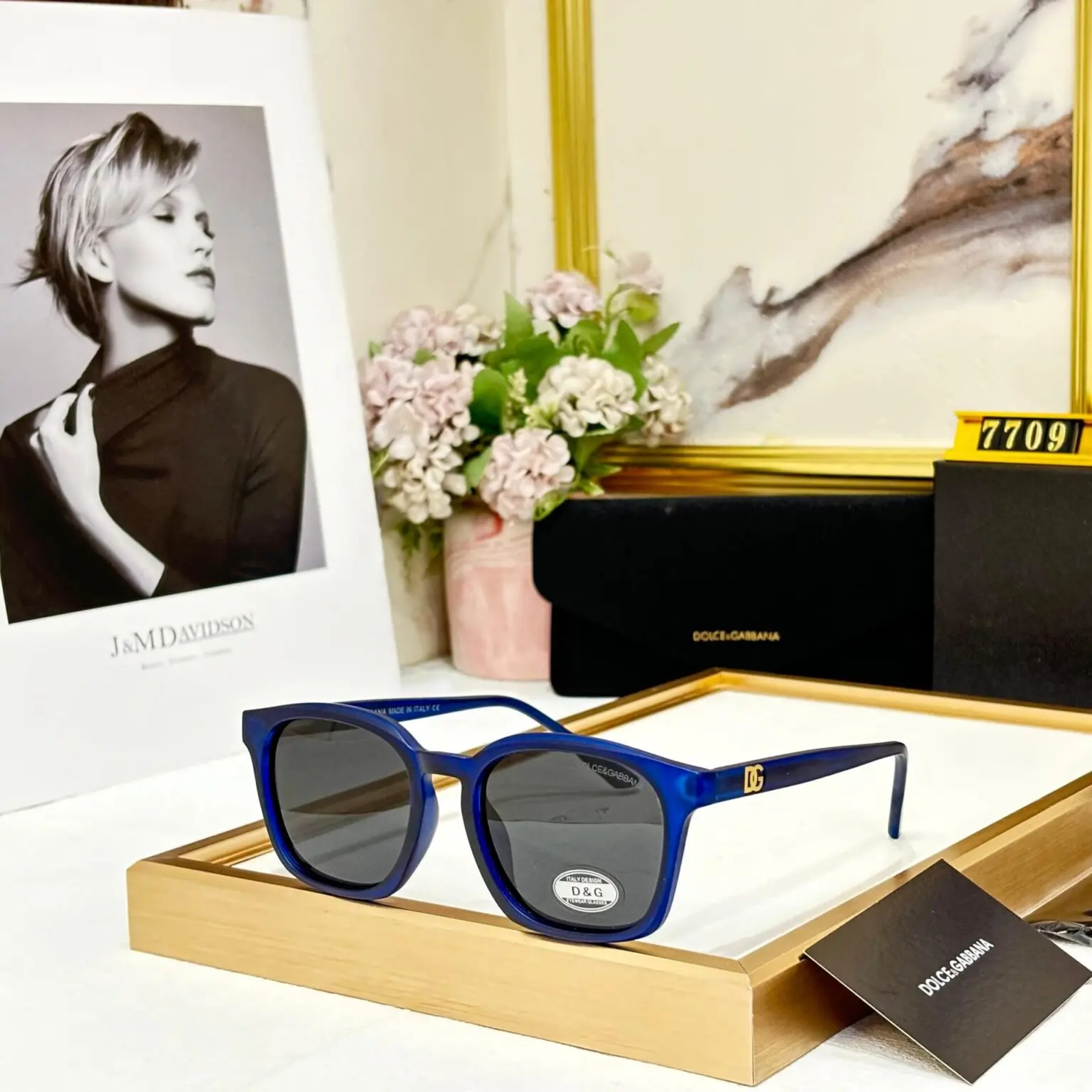 DG-Wayfarer-Sunglasses-Black-1 D&G Wayfarer Sunglasses Black - Image 1