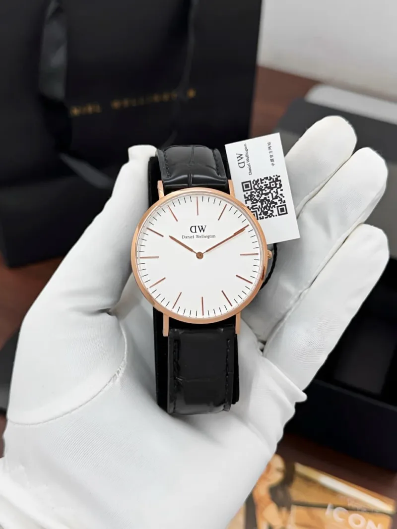 Daniel-Wellington-Classic-York-40mm-White-Dial-Quartz-1 Daniel Wellington Classic York 40mm White Dial Quartz - Image 1