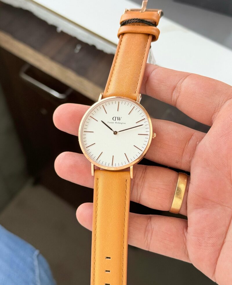 Daniel-Wellington-Classis-Durham-40mm-White-Dial-Quartz-1 Daniel Wellington Classis Durham 40mm White Dial Quartz - Image 1