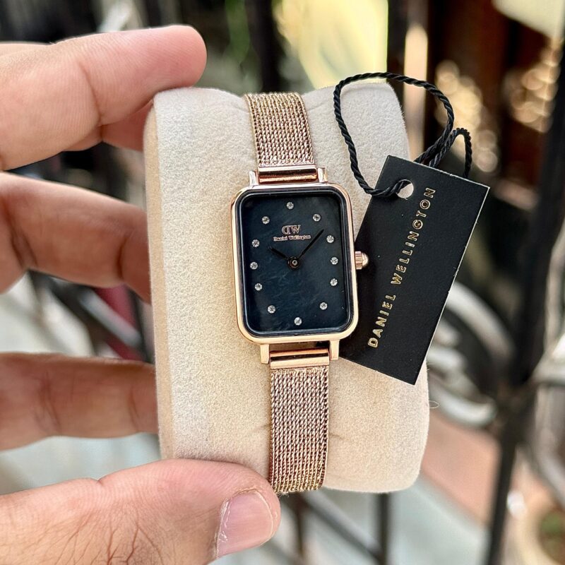Daniel-Wellington-Quadro-Lumine-Black-Pearl-20x26mm-Quartz-1 Daniel Wellington Quadro Lumine Black Pearl 20x26mm Quartz - Image 1