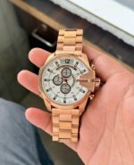 Diesel 10 Bar Chronograph White Dial 59mm Quartz - Image 3