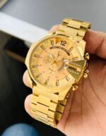 Diesel 10 Bar Mega Gold Chronograph 59mm - Image 3
