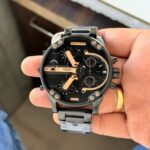 Diesel Big Daddy Black Copper 57mm Chronograph