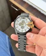 Diesel Mega Chief 10 Bar Black-Gold 59mm Chronograph - Image 2