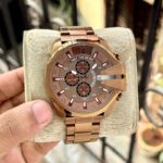 Diesel Mega Chief Brown Series Stainless Steel Watch - Image 2