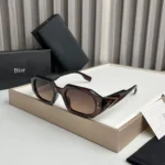 Dior Rectangular Brown Sunglasses for Women