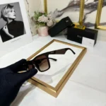 Dior Wayfarer Black Sunglasses with UV Protection - Image 2