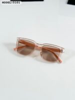 Dolce & Gabbana Model 5101 Pink Transparent Acetate Sunglasses - Image 4