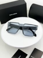 Dolce & Gabbana Square Sunglasses Grey-Blue - Image 3