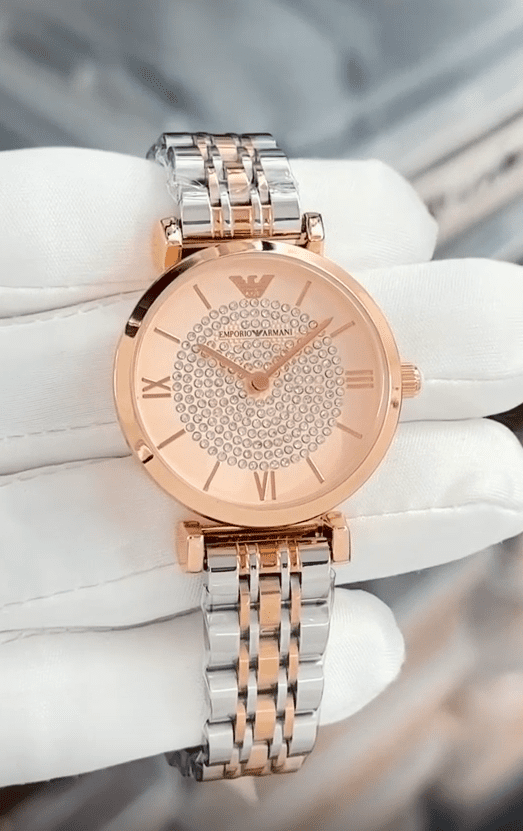 Emporio-Armani-7AA-Rose-Gold-32mm-Quartz-1 Emporio Armani 7AA Rose Gold 32mm Quartz - Image 1