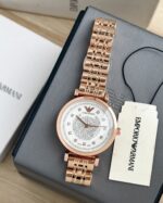 Emporio Armani 7AAA Round Case 12-Hour Dial Quartz - Image 2