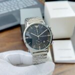 Emporio Armani AR0389 Black Dial Quartz 43mm