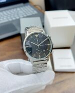 Emporio Armani AR0389 Black Dial Quartz 43mm