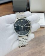 Emporio Armani AR0389 Black Dial Quartz 43mm - Image 2