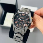Emporio Armani AR1410 Black Chronograph 38mm Quartz