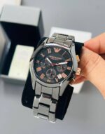 Emporio Armani AR1410 Black Chronograph 38mm Quartz