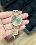 Emporio Armani AR3258 Pink Sunray Dial Quartz 38mm