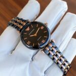 Emporio Armani Black Ceramic 12Hr Dial Watch