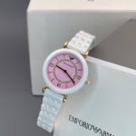 Emporio Armani Ceramic Ladies Round 36mm Quartz