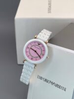 Emporio Armani Ceramic Ladies Round 36mm Quartz