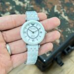 Emporio Armani Ceramica AR1486 White Dial Quartz 40mm