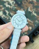 Emporio Armani Ceramica AR1486 White Dial Quartz 40mm - Image 2