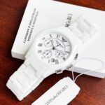 Emporio Armani Ceramica White 42mm Quartz Chronograph