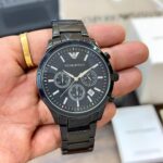 Emporio Armani Mario 2488 Black Chronograph 43mm Quartz
