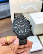 Emporio Armani Mario 2488 Black Chronograph 43mm Quartz - Image 3