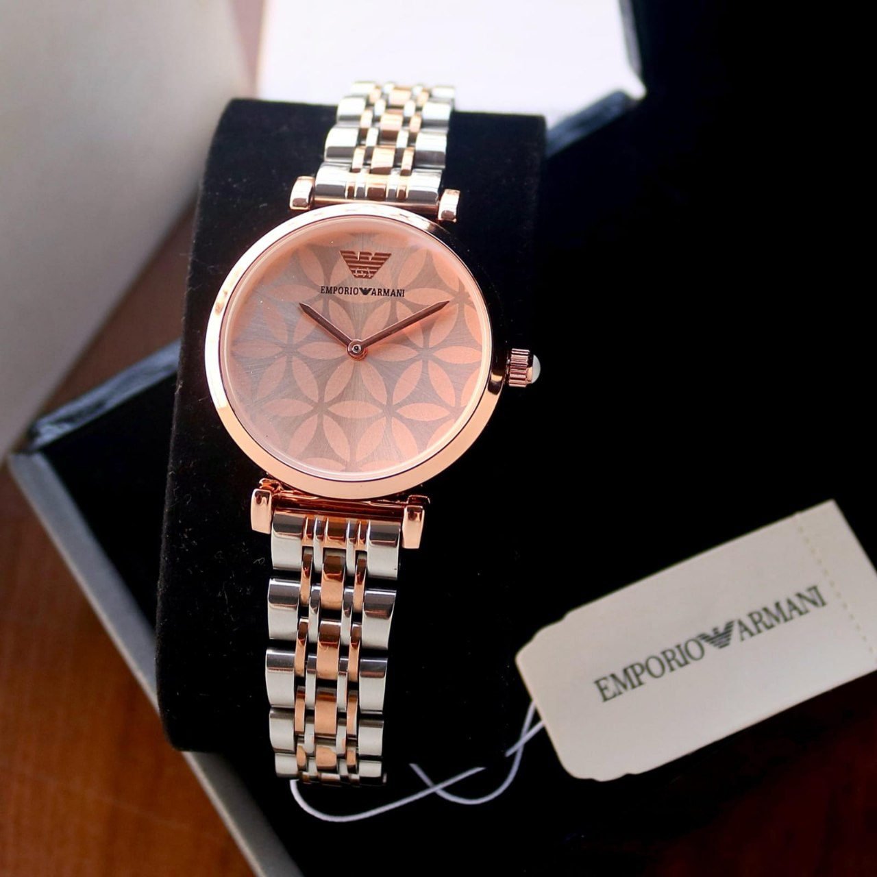 Emporio-Armani-Slim-Collection-Rose-Gold-32mm-Quartz-1 Emporio Armani Slim Collection Rose Gold 32mm Quartz - Image 1
