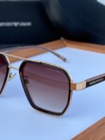 Emporio Armani Square Brown Gradient Sunglasses - Image 2