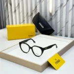 Fendi Cateye Black Eyeglasses - One Size